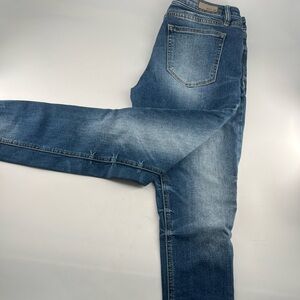 Miss Me Men's Slim Jeans in Washed Blue